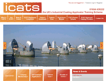Tablet Screenshot of icats-training.org